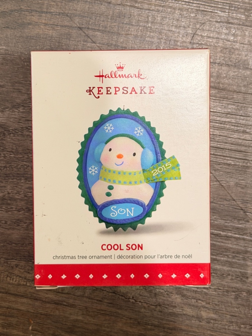 New in Box Cool Son Hallmark Ornament